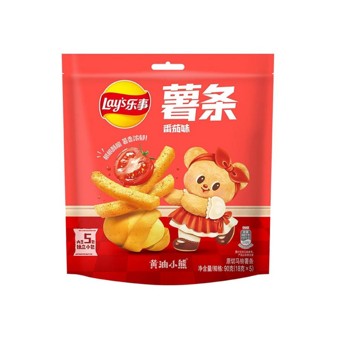 Lay's French Fries Tomato Potato Flavor Chips, 90g