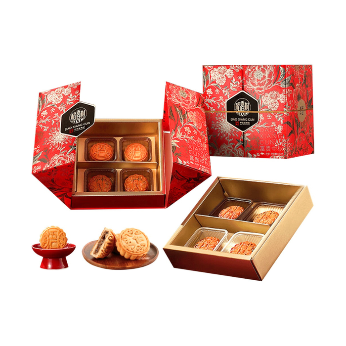Dao Xiang Cun Prosperous Mid Autumn Gift Box, 12pc 21.16oz