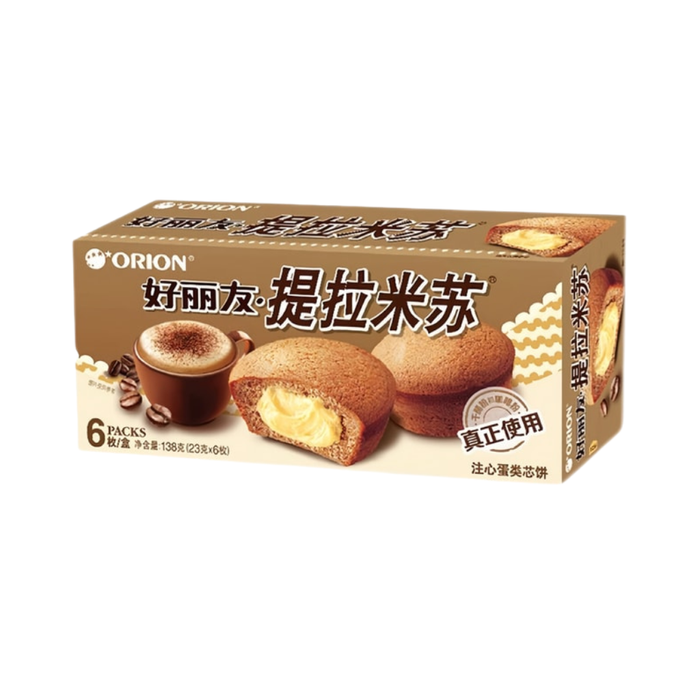 Orion Tiramisu Cream Flavor Pie Cake, 138g