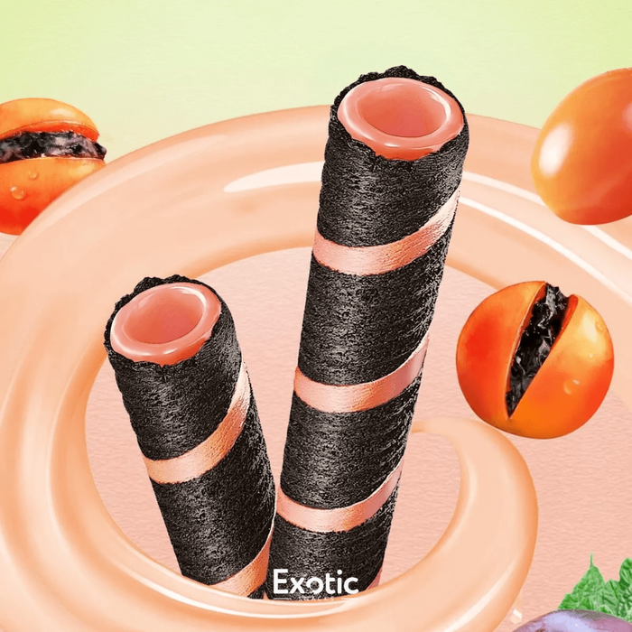 Oreo Crispy Wafer Rolls Green Plum Cherry Tomatoes Flavor, 50g