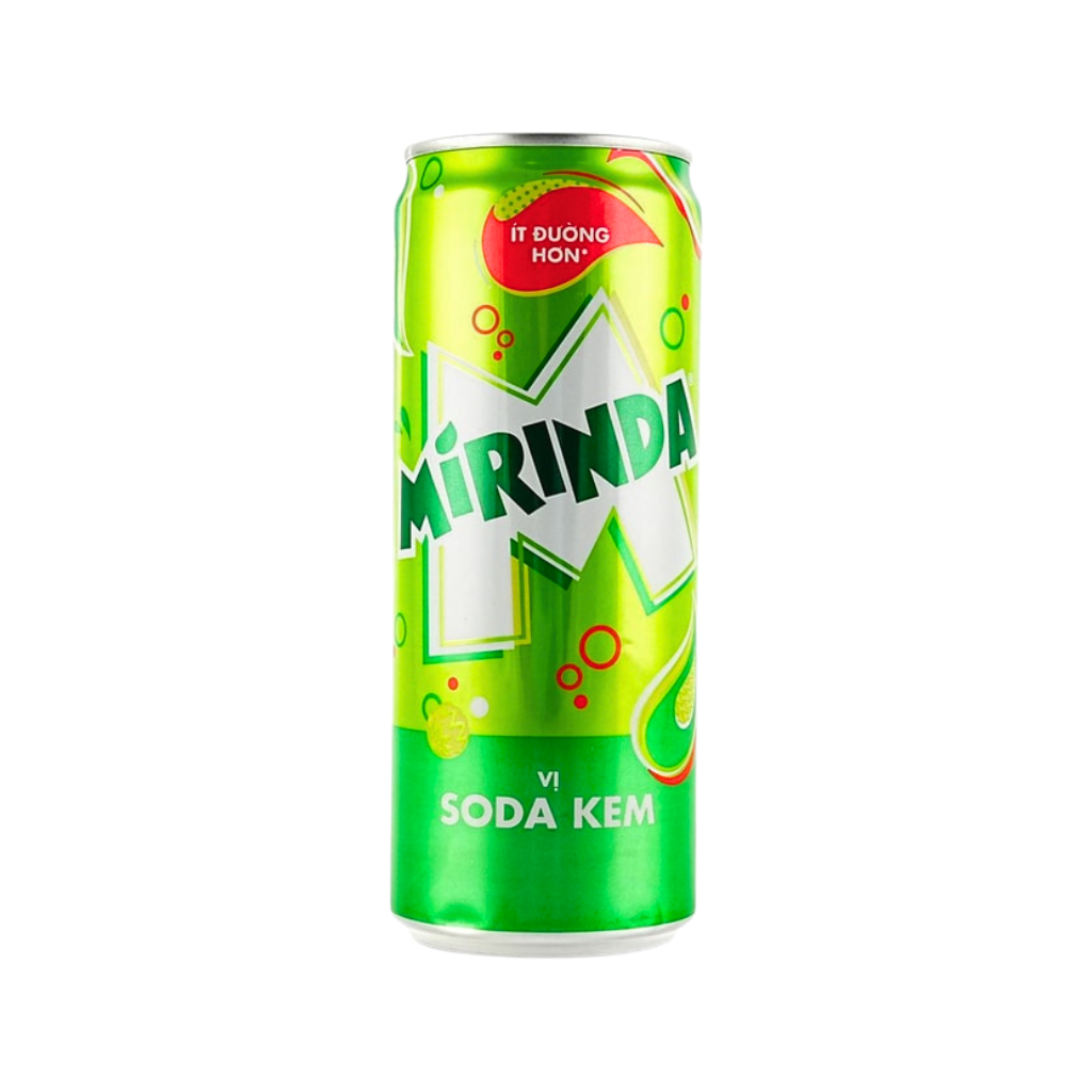 Mirinda Green Cream Soda Flavor, 320ml — Exotic Snacks Company