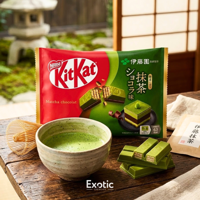 Japanese KitKat Matcha Cake Chocolate Flavor