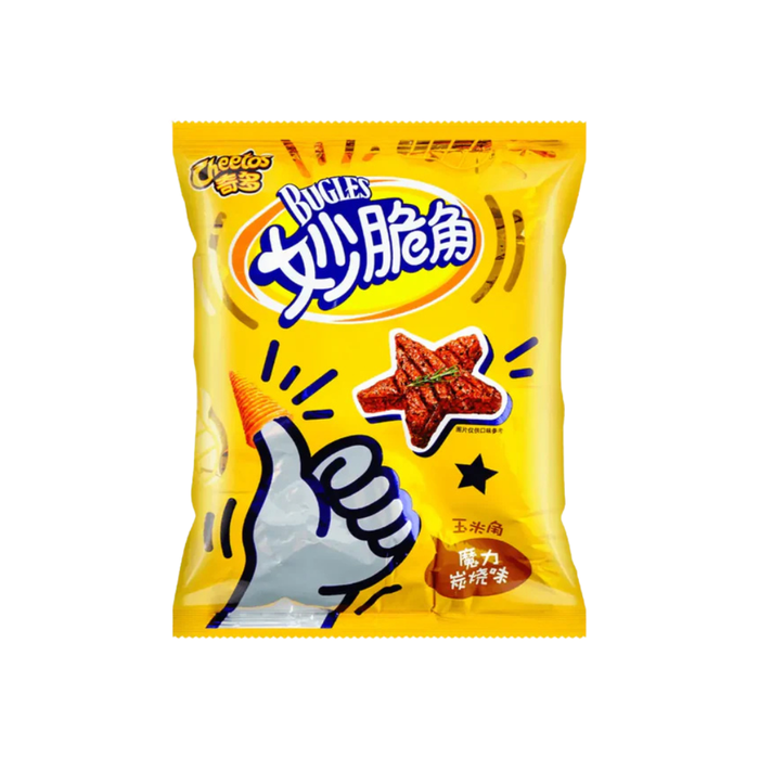 Cheetos Bugles Charcoal Barbecue Corn Flavor, 65g