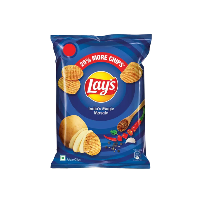 Lay's India's Magic Masala Flavor Potato Chips, 50g