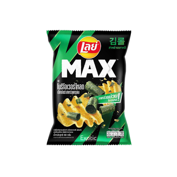 Lay's Max Big Wave Seaweed Overload Flavored Potato Chips, 40g