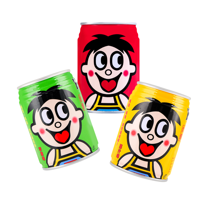 Want Want Fruit Sweet & Creamy Flavor Milk Drink, 245ml