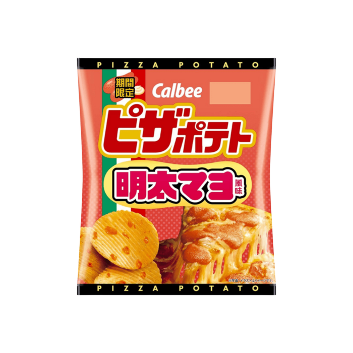 Calbee Melty Cheese Mentai Mayo Potato Chips, 57g