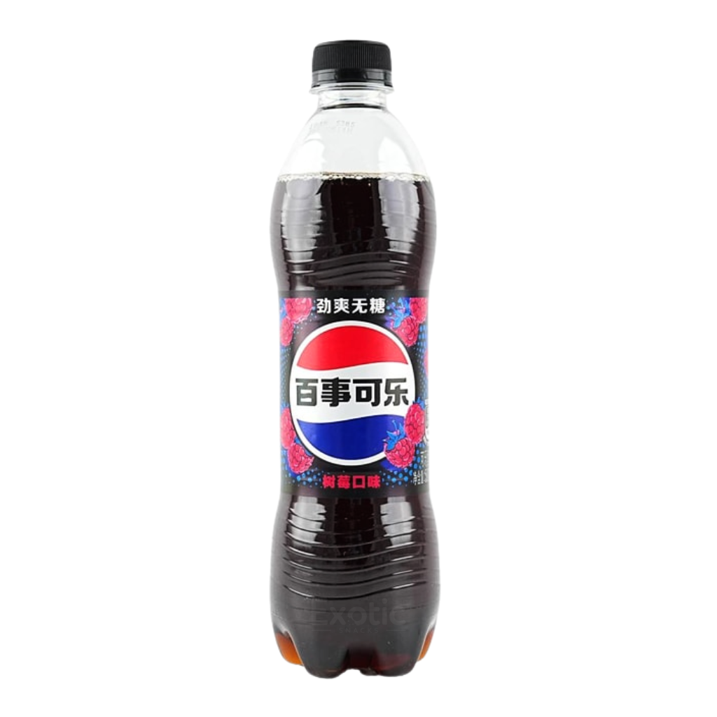 Pepsi Raspberry Ice Tea Pepsi Raspberry Soda Flavor, 500ml — Exotic Snacks Company
