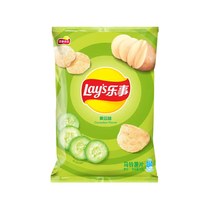 Lay's Cucumber Potato Flavor Chips, 70g