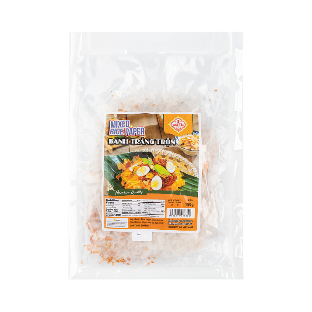Traditional Ready to Mix Rice Paper Snack, 150g — Exotic Snacks Company