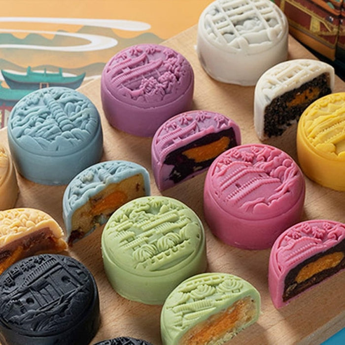 Eight Scenic Spots of Bianliang Pastry Gift Box, 8Pcs