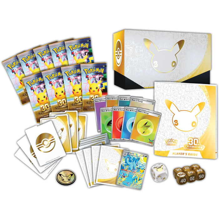Pokemon 30th Celebration Elite Trainer Box, Factory Sealed
