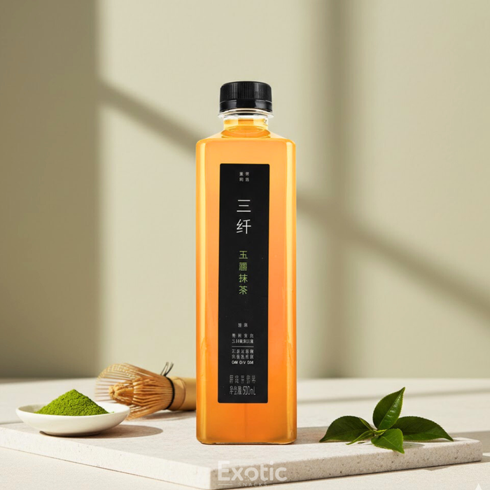 Heytea Jasmine Matcha Tea 3 Types Of Dietary Fiber, 500ml