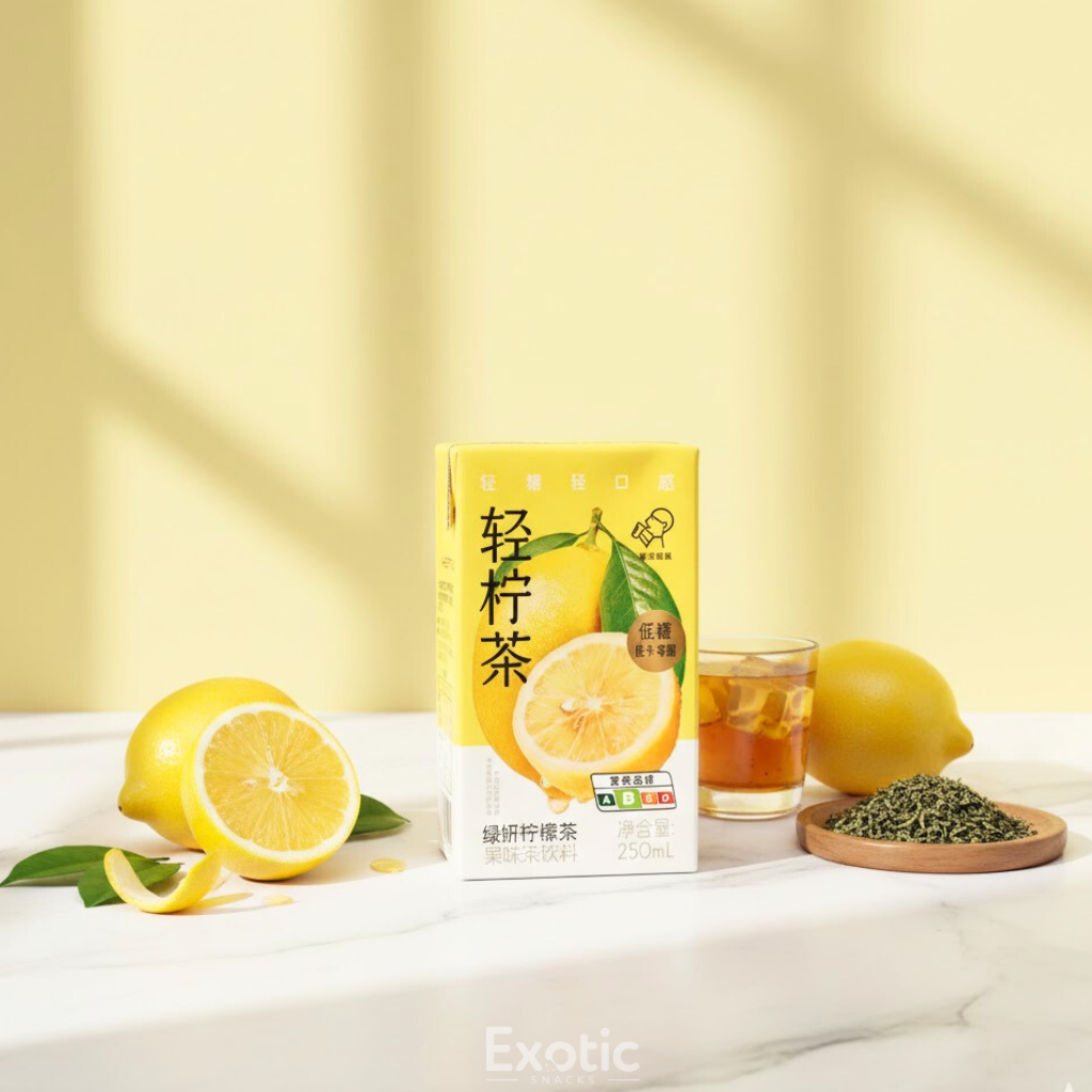 Heytea Lemon Oolong Tea Box, 250ml x 6 — Exotic Snacks Company