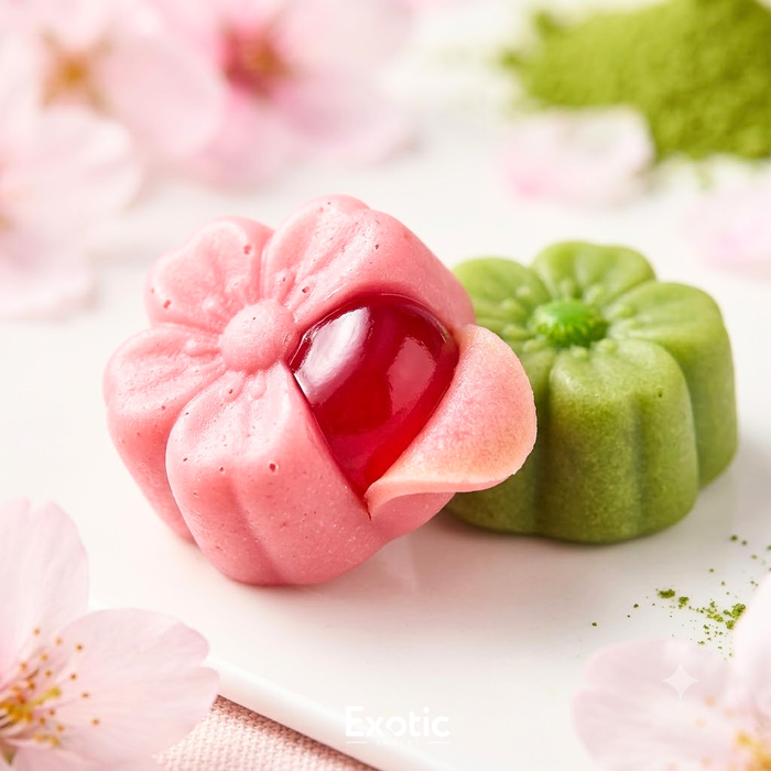 Amos Peelerz Peelable Matcha + Strawberry Flavor Sakura Gummy, 96g