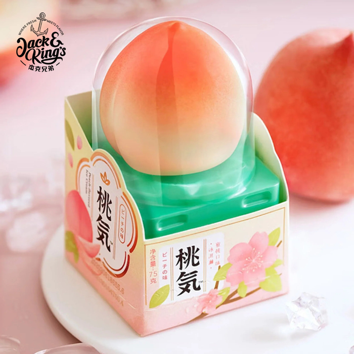Fruit Whisper Peach Shaped Ice Cream, 3pc x 75g