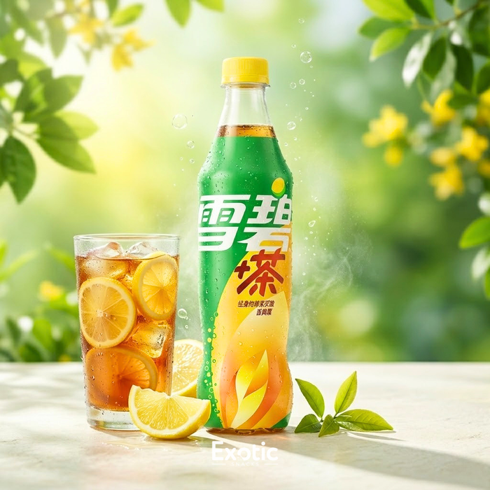 Sprite Lemon Iced Tea Flavored Soda, 500ml
