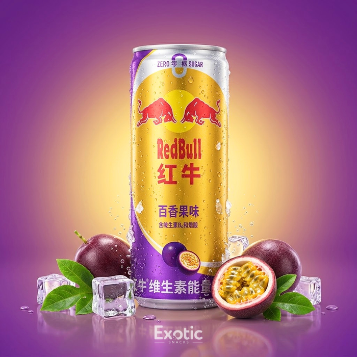 Red Bull Passionfruit Energy Drink, 250ml