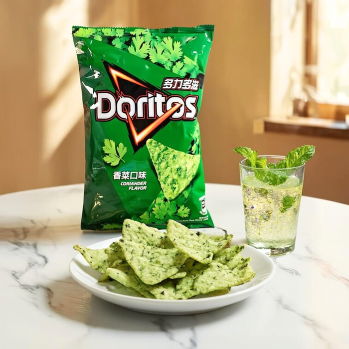 Doritos Coriander Flavor Corn Chips, 102g