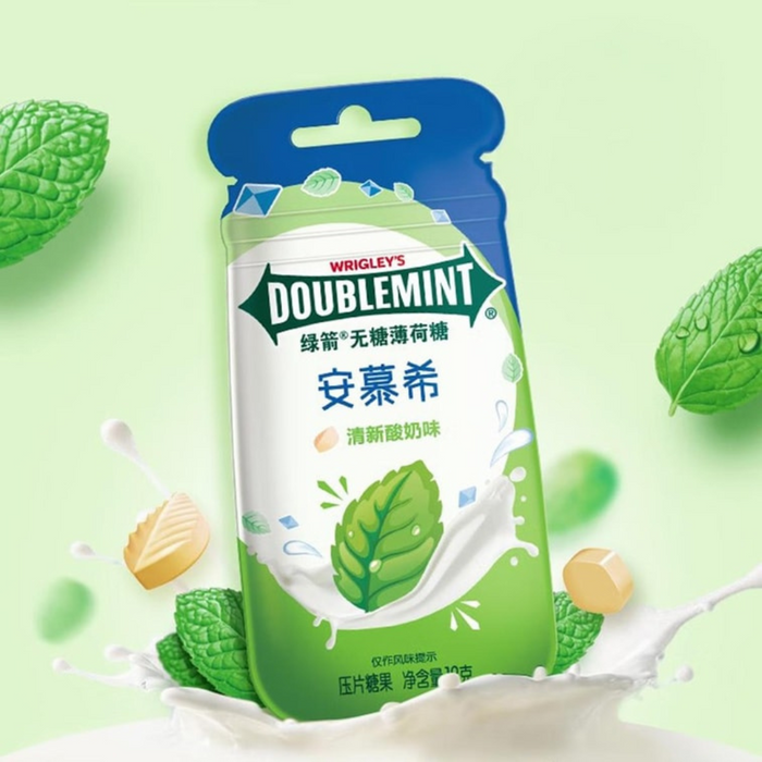 Doublemint Sugar-Free Mint Yogurt Flavor, 12g