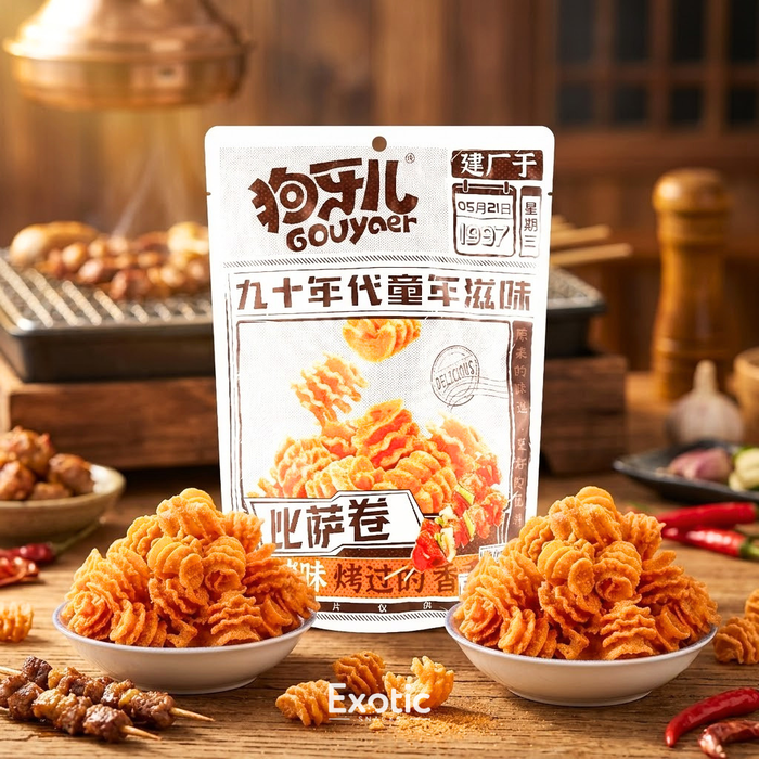 GY Crispy BBQ Crackers, 188g