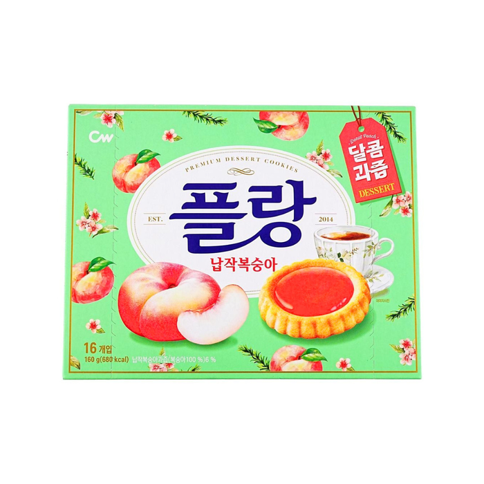 CW Peach Tart Premium Dessert Cookies, 160g