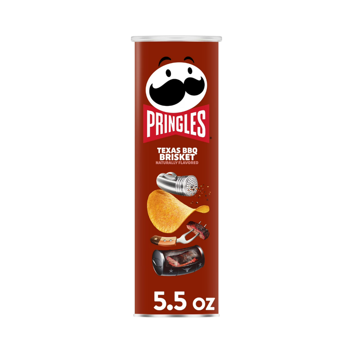 Pringles Texas BBQ Brisket Flavor Chips, 5.5oz
