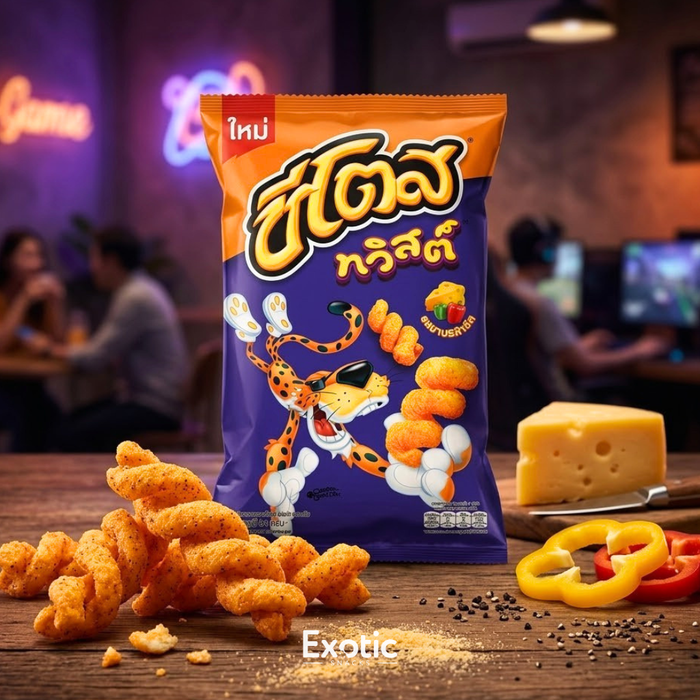 Cheetos Twists Pepper Cheese Flavor, 64g
