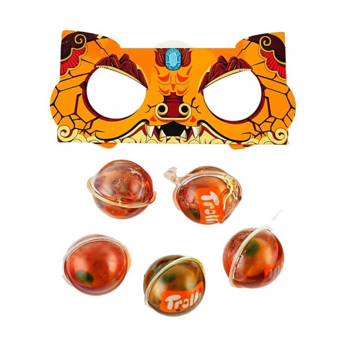 Trolli 3D Big Eye Balls Jelly Gummy Candy, 90g