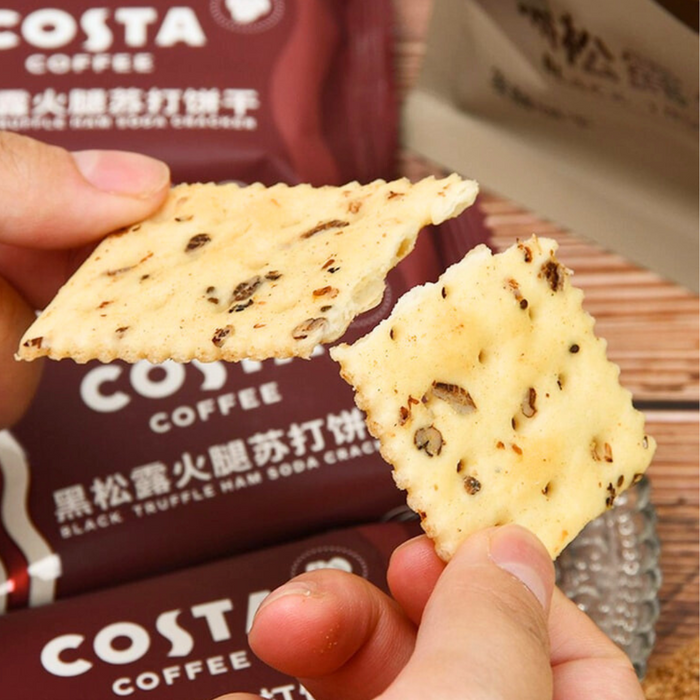 Costa Black Truffle & Ham Soda Crackers, 135g