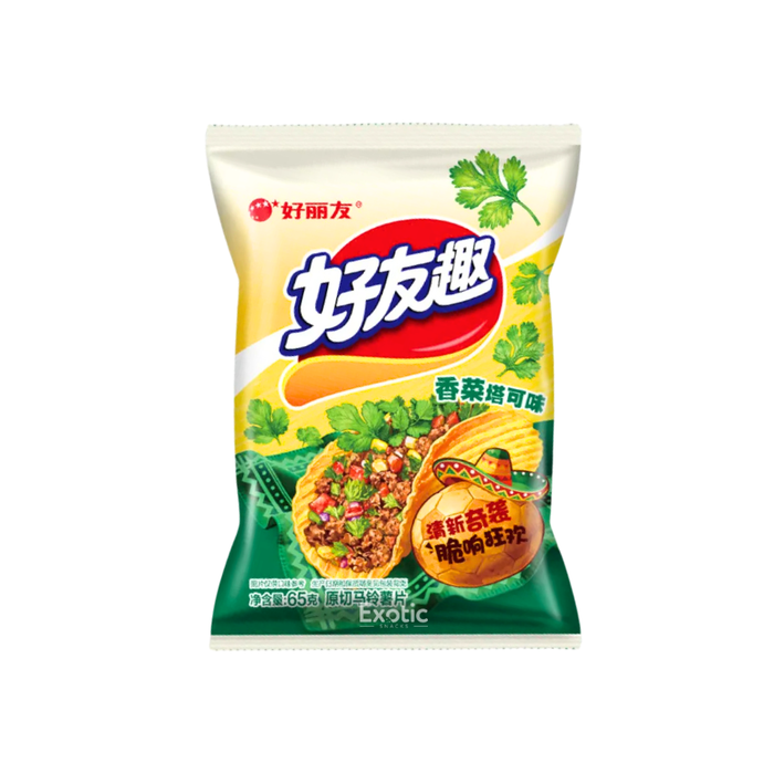 Orion O!Karto Cilantro Taco Flavor Potato Chips, 70g