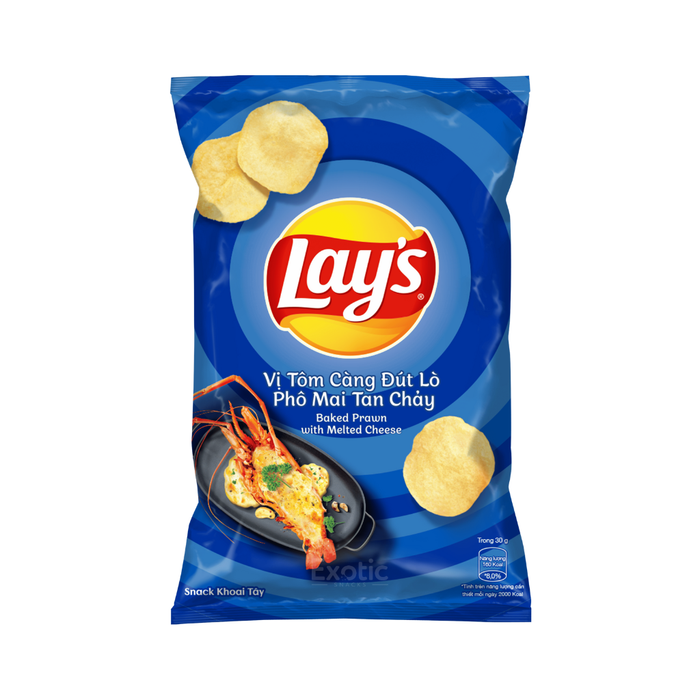 Lay's Vietnam Baked Prawn with Melted Cheese Flavor, 53g