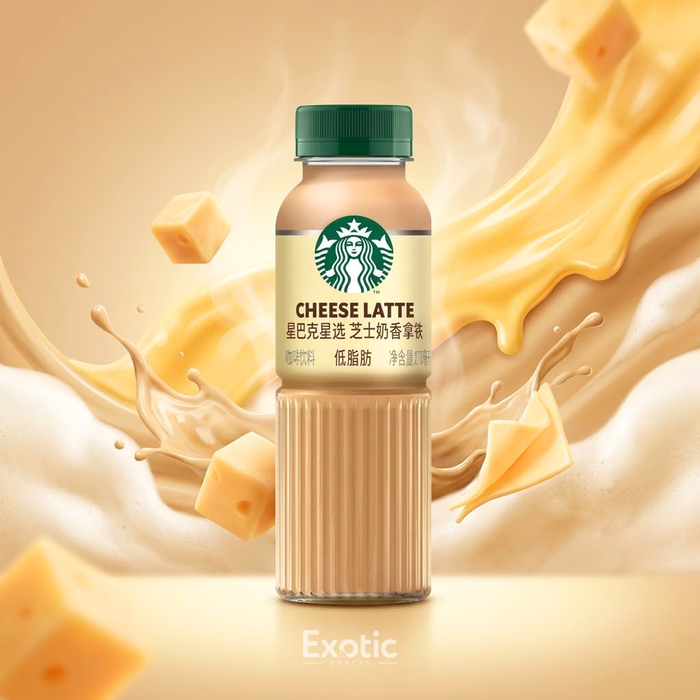 スターバックスラテ Starbucks Coffee Cheese Latte, 270ml — Exotic Snacks Company