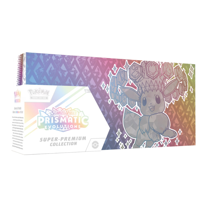 Pokémon Prismatic Evolutions Super Premium Collection, Factory Sealed