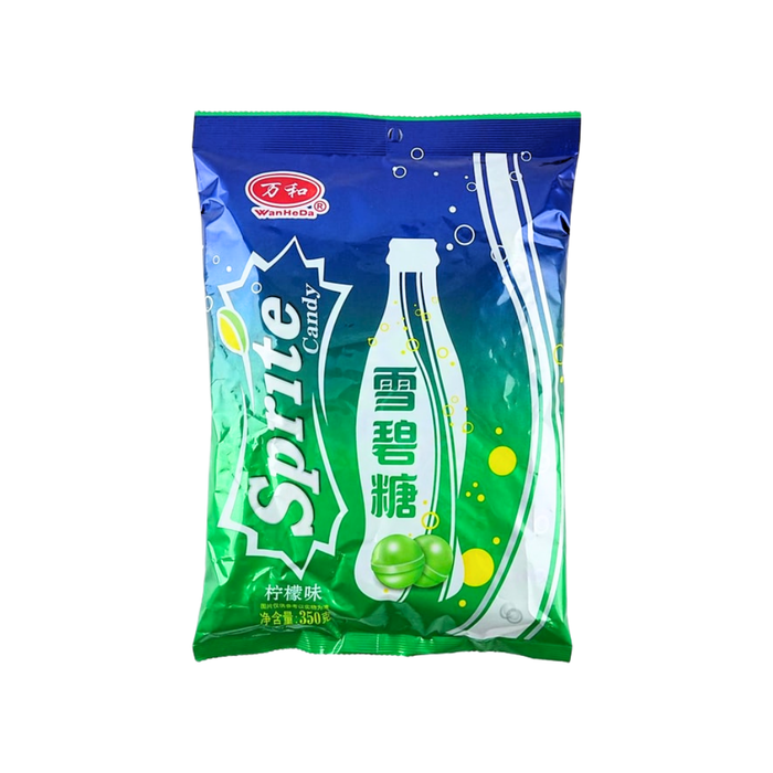 WanHeDa Sprite Lemon Candy Sharing Bag, 350g