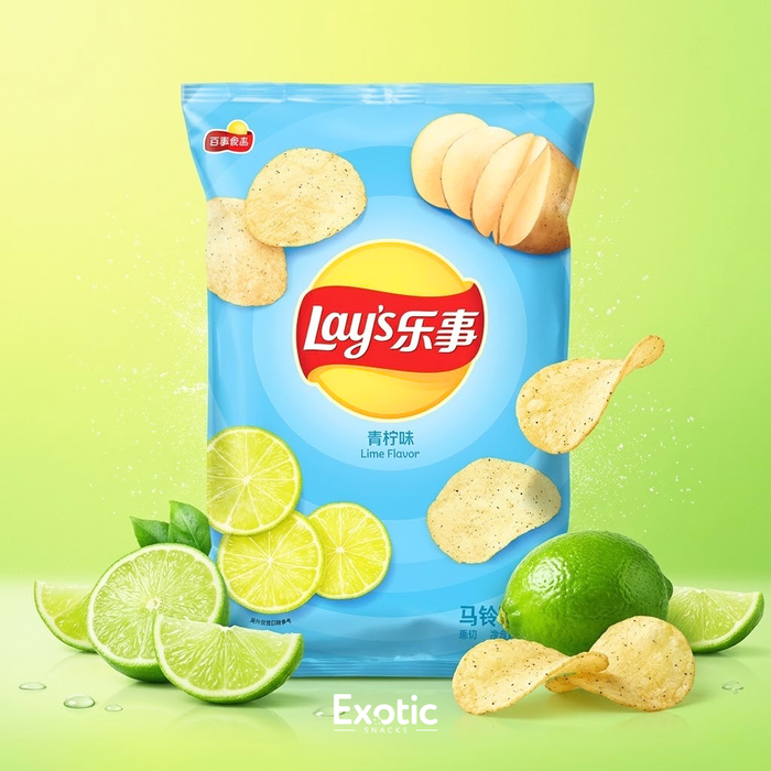 Lay's Lime Flavor Potato Chips, 70g