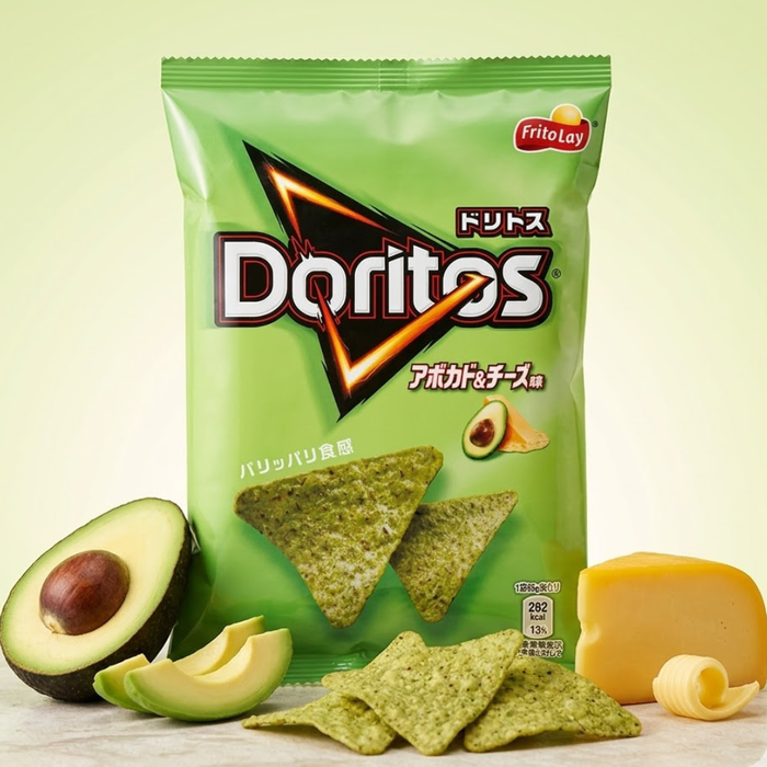 Doritos Avocado Cheese Flavored Chips, 55g