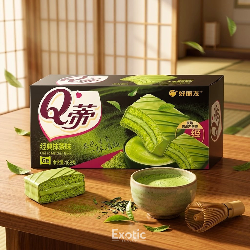 Save 30 % Save % Orion Premium Matcha Pie Flavor Cake Pie, 168g
