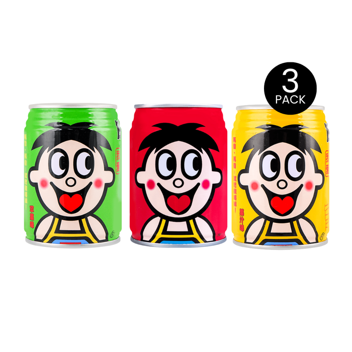 Want Want Fruit Sweet & Creamy Flavor Milk Drink, 245ml