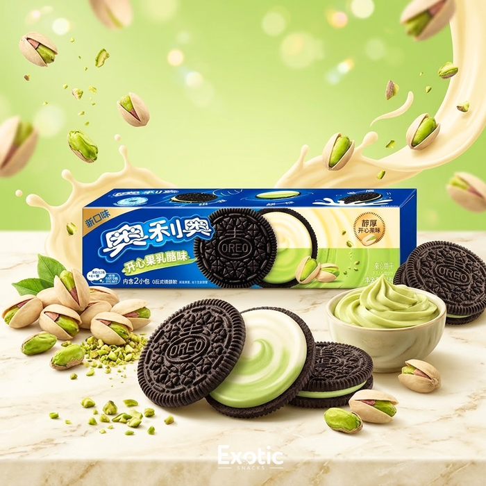 Oreo Cookies Pistachio Cheese Flavor, 87g