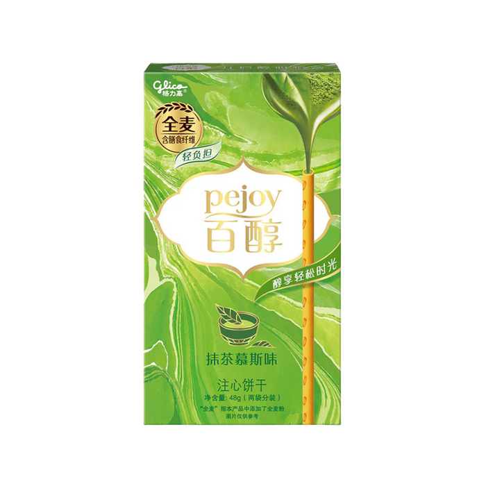 Glico Pejoy Matcha Mousse Biscuit Sticks, 42g