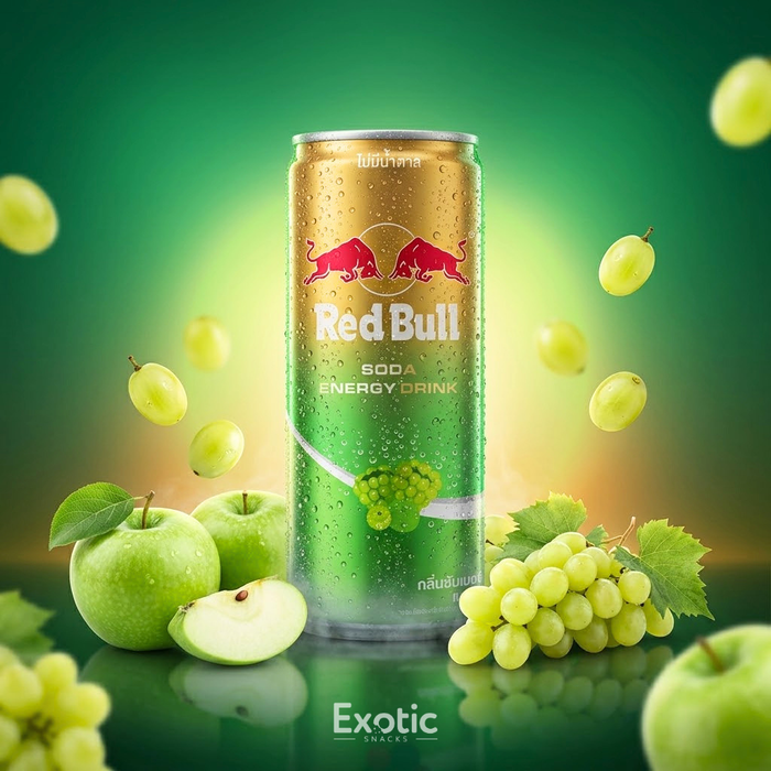 Red Bull Apple Muscat Grape Energy Drink, 250ml