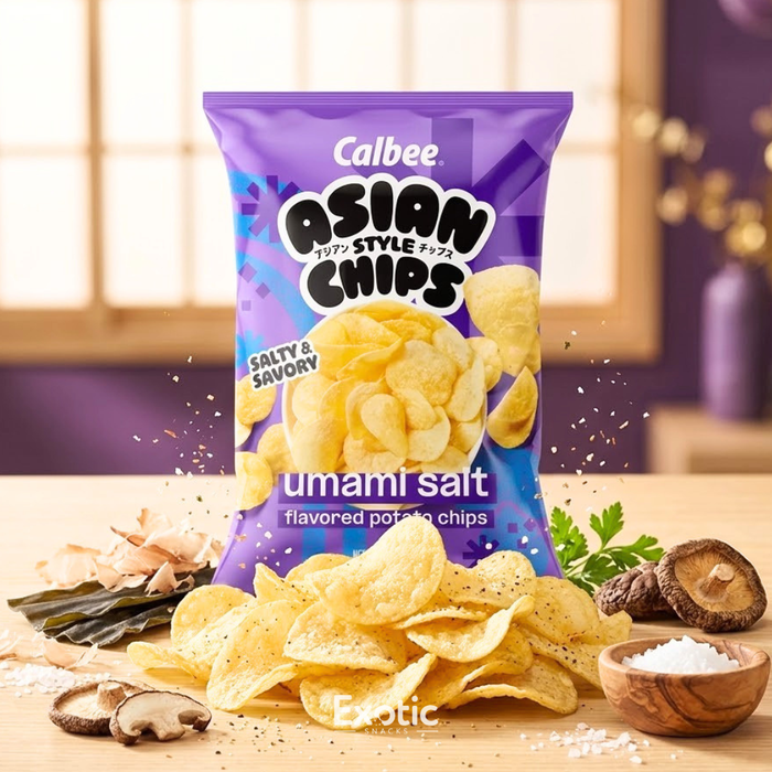 Calbee Asian Style Chips Umami Salt Flavor, 170g