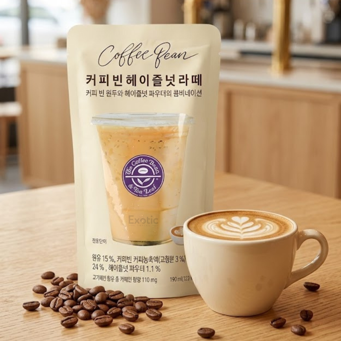 Coffee Bean Korean Pouch Drinks Coffee Flavors - 190ml