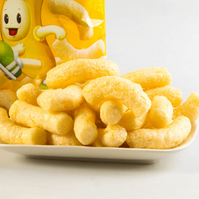 Nongshim Banana Kick Corn Puffs Snack, 45g