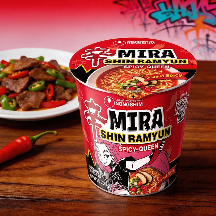 Nongshim K-Pop Demon Hunters Coupes de Nouilles Instantanées, 95g
