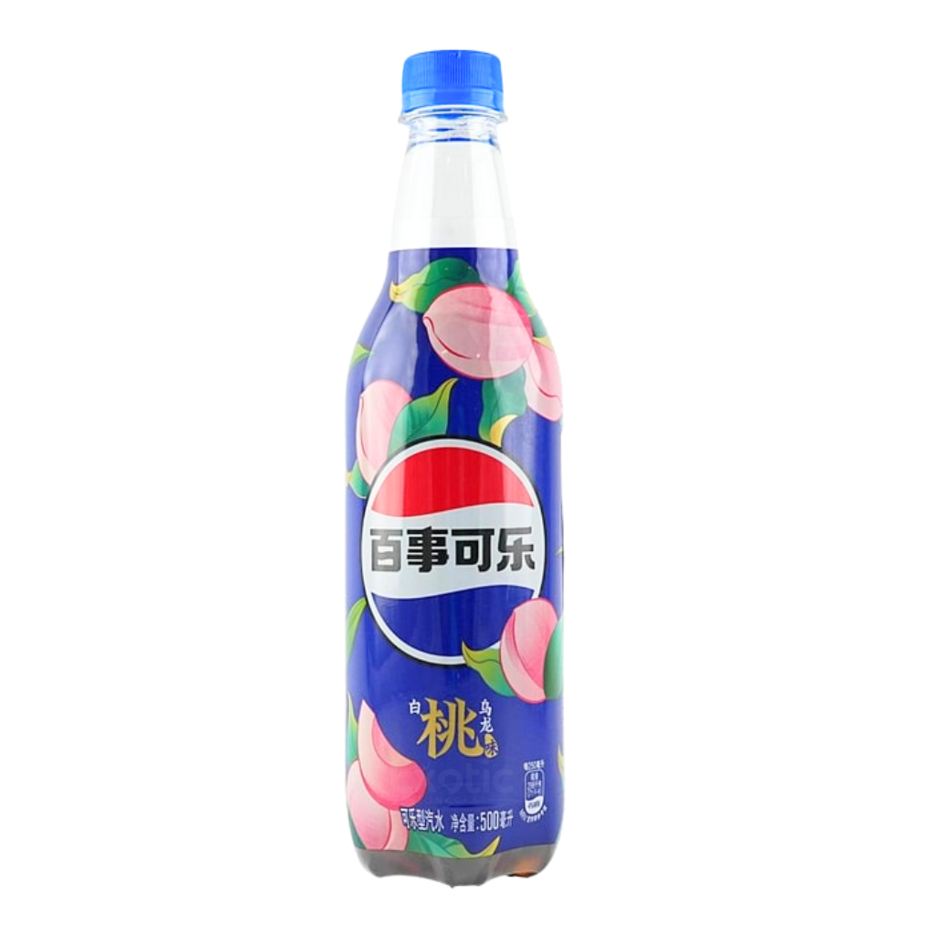 Pepsi White Peach Oolong soda Pepsi White Peach Oolong soda
