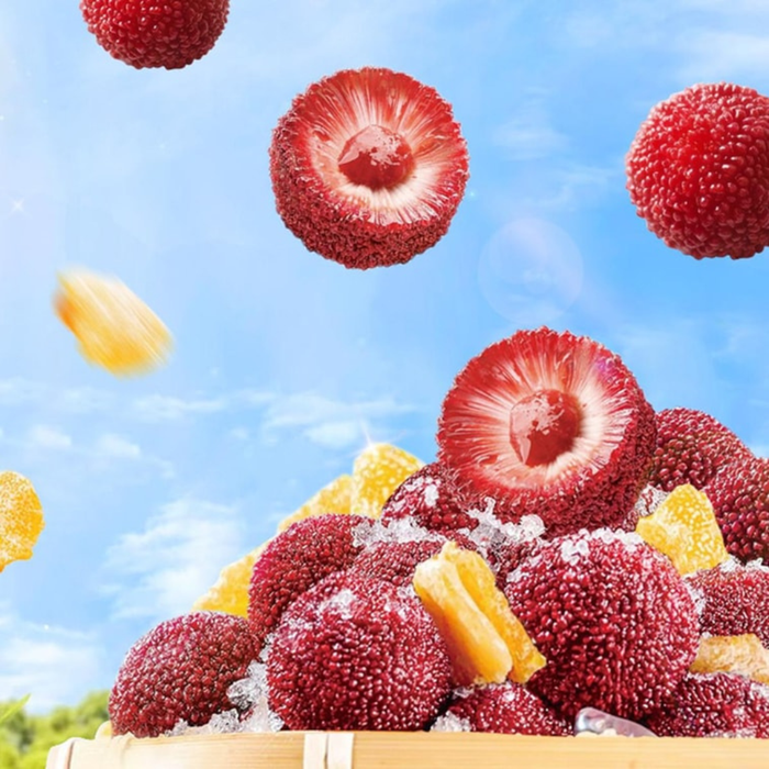 Bibizan Tangerine Peel Waxberry Dried Fruits, 80g