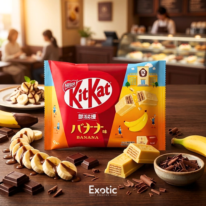 Japanese KitKat Banana Chocolate Flavor