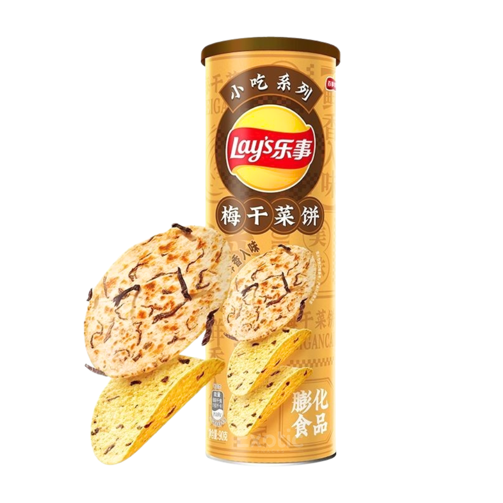 Lay's Umeboshi Vegetable Pancake Flavor Potato Chips, 90g — Exotic ...